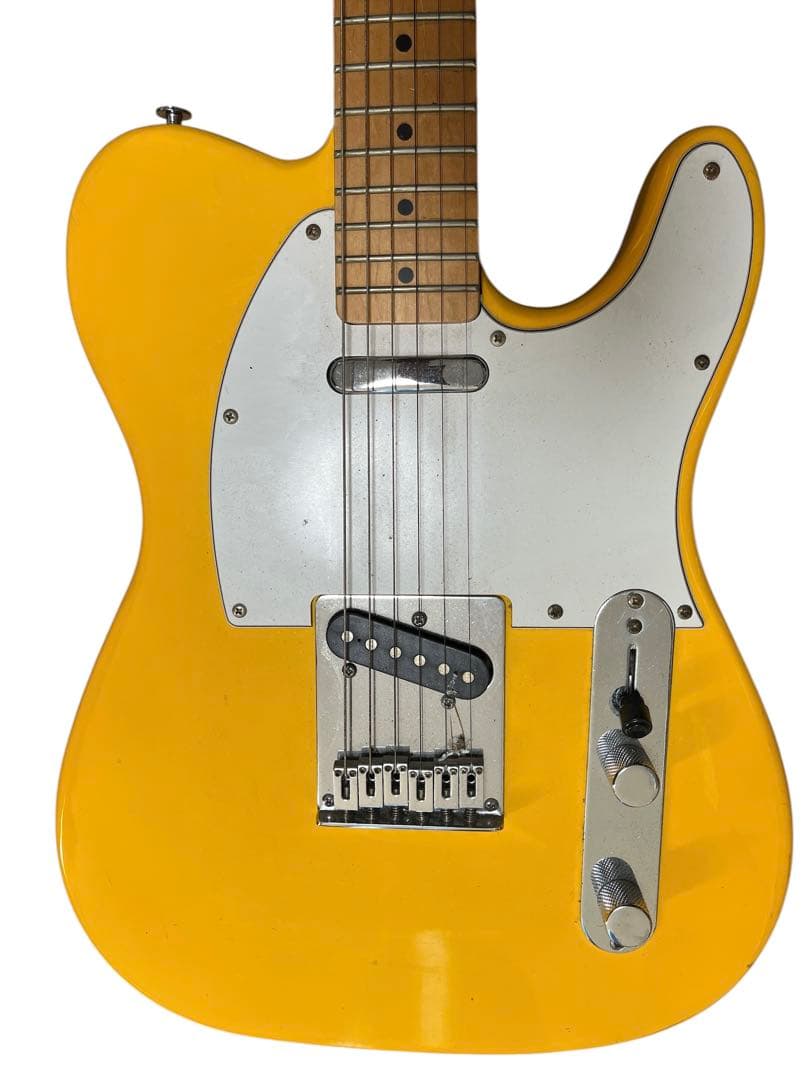PLAYTECH プレイテック　テレキャスター　エレキギター　イエロー