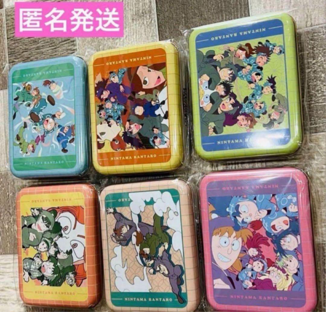 新品　忍たま乱太郎　クッキー缶　全6種　コンプリート　イオン限　完売