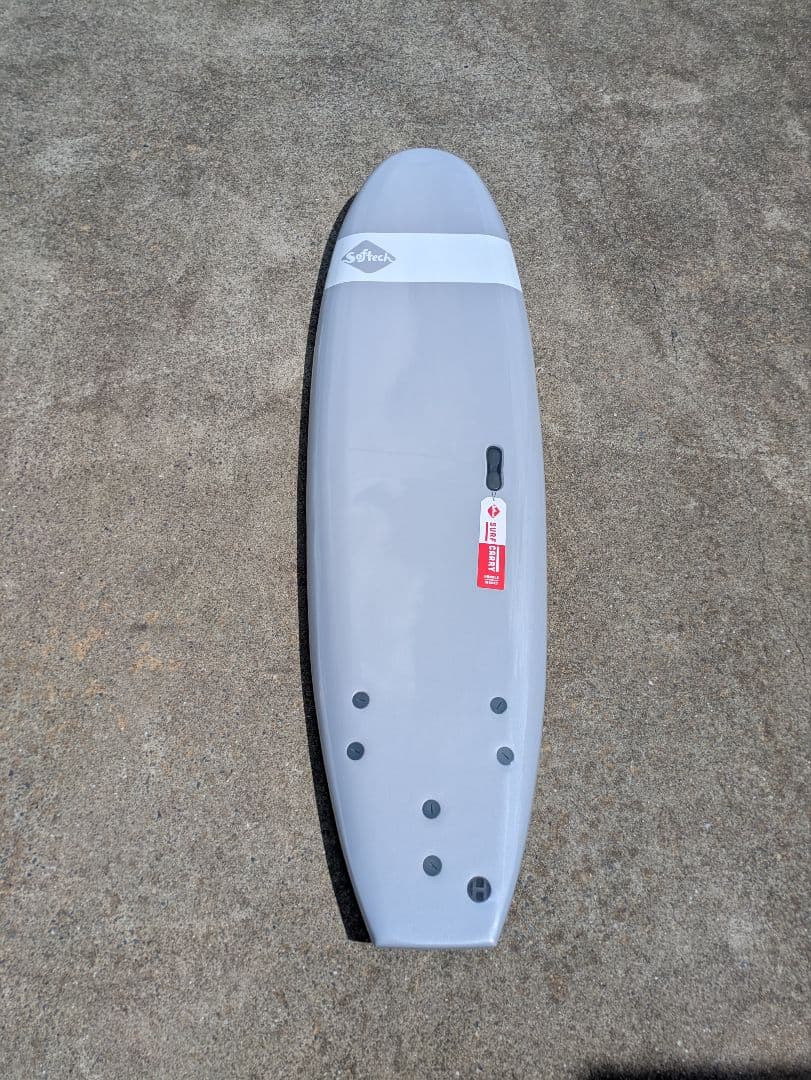 softech 6‘6“ ソフテック スポンジボード　ソフトボード grey