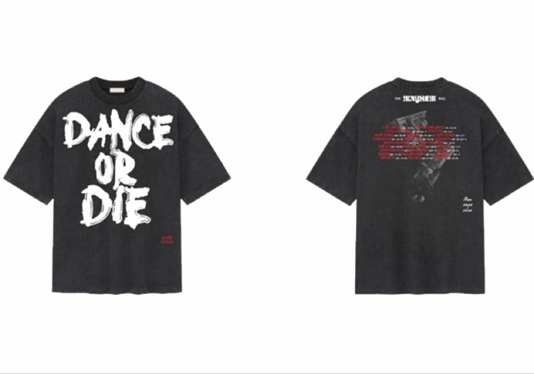 レディーガガ　メイヘム　tシャツ　踊るか死ぬか　サイズL