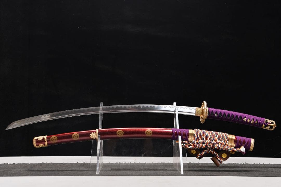 桜太刀 日本刀 模造刀 居合刀 武士道 武蔵 鑑賞用 手鍛造打