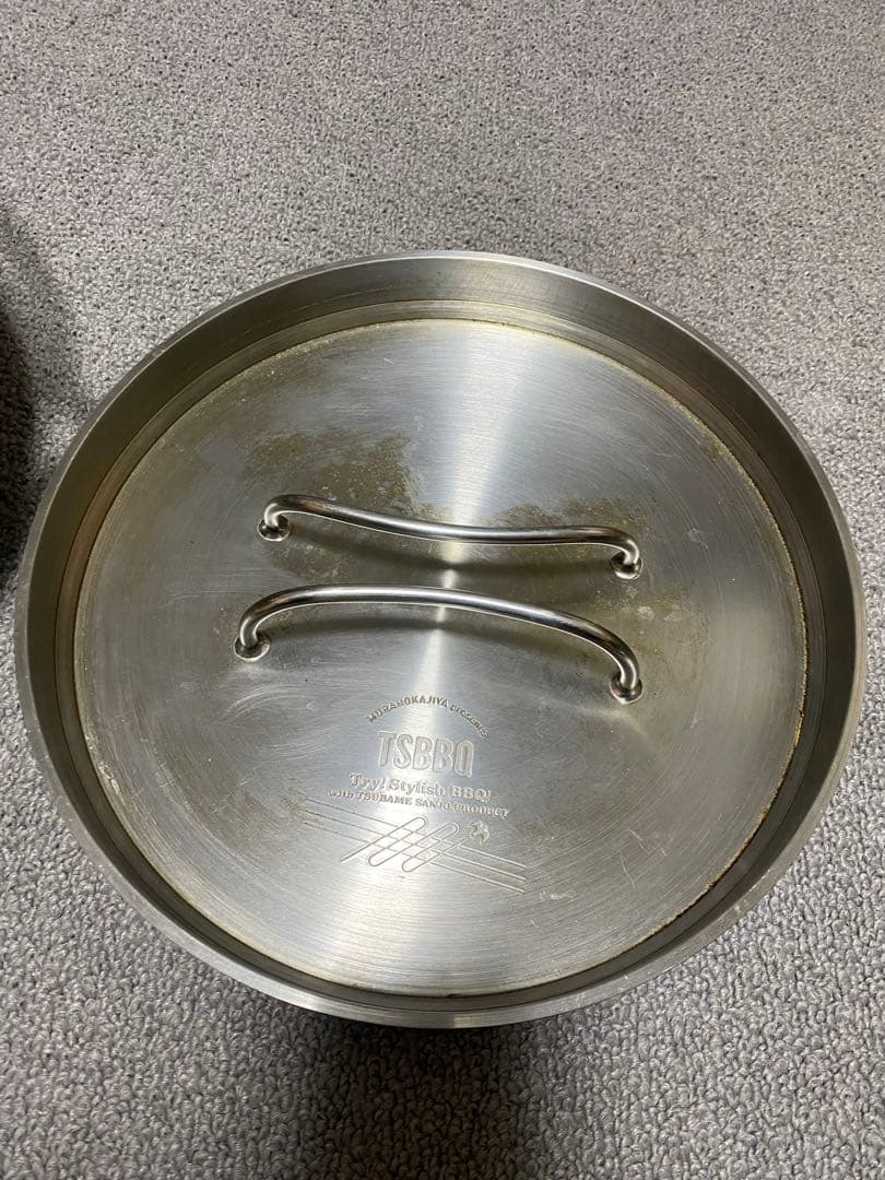 【最終値下げ】TSBBQ ダッチオーブン　ケース付き　10インチ　村の鍛冶屋