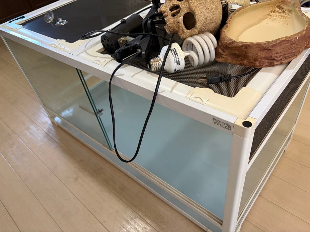 中型飼育ケージ パンテオンホワイト9045