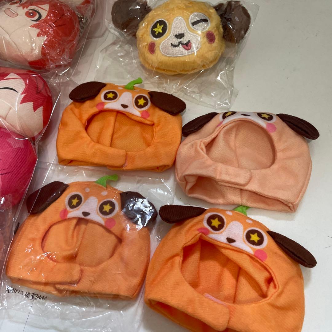 H2.浦島坂田船 となりの坂田 おまんじゅう ビーズ マスコット カバー