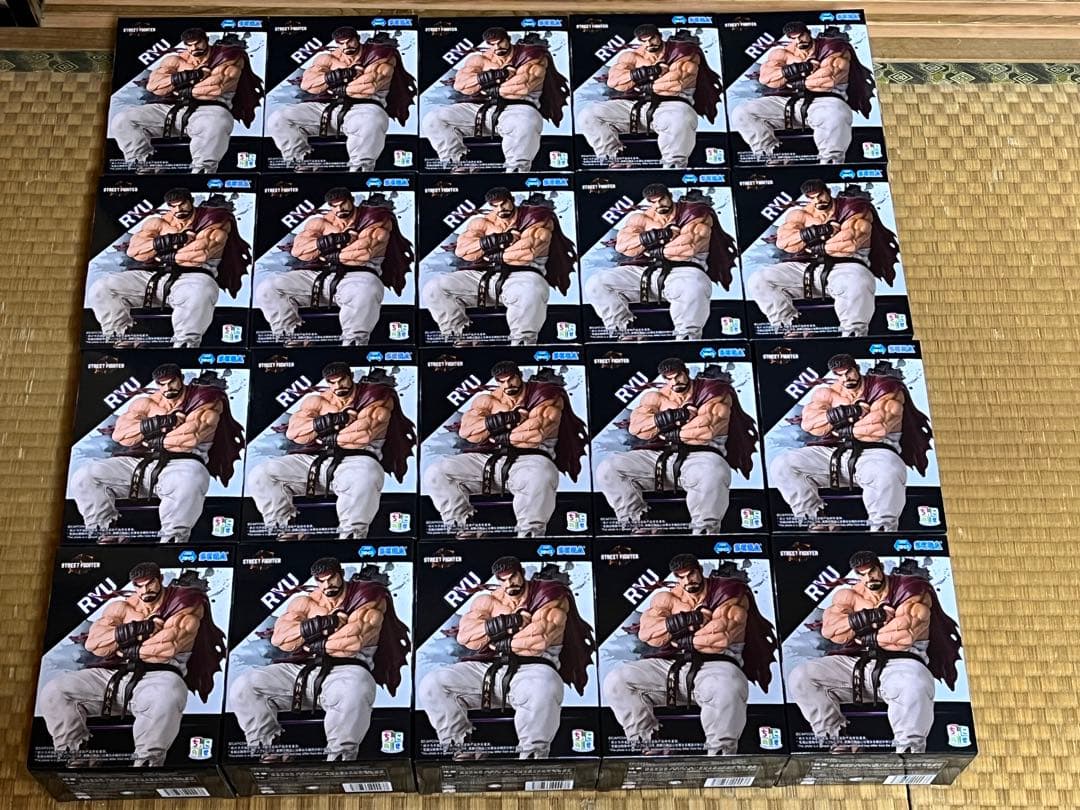 ストリートファイター 6 ちょこのせ フィギュア リュウ 20個セット