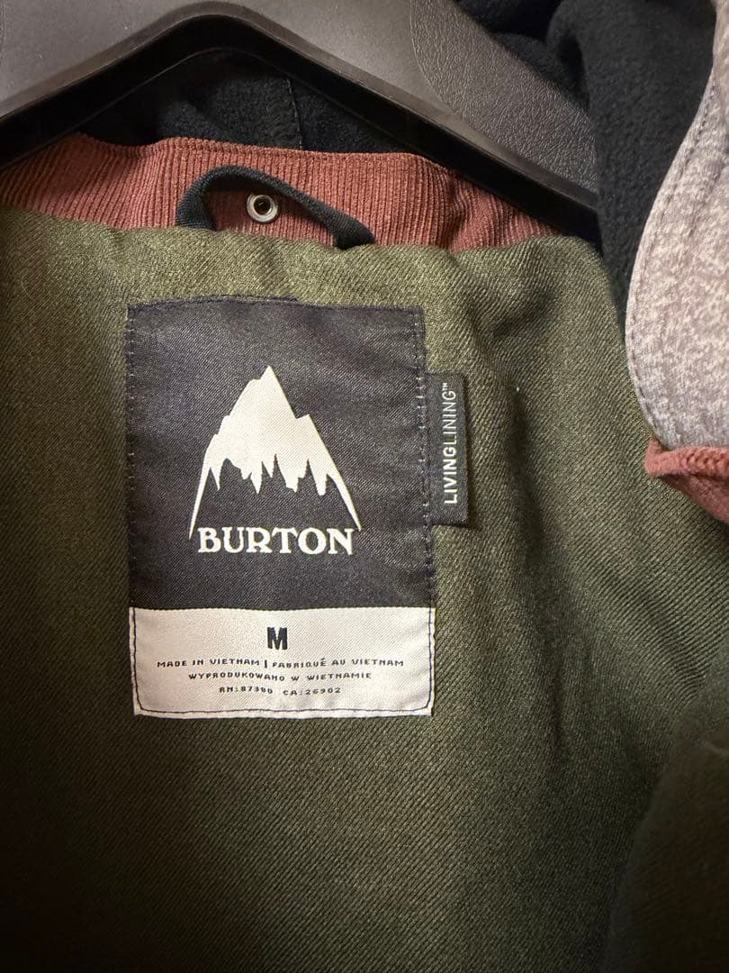 値下げ！美品　Burton(バートン) DUNMORE JACKET 13067