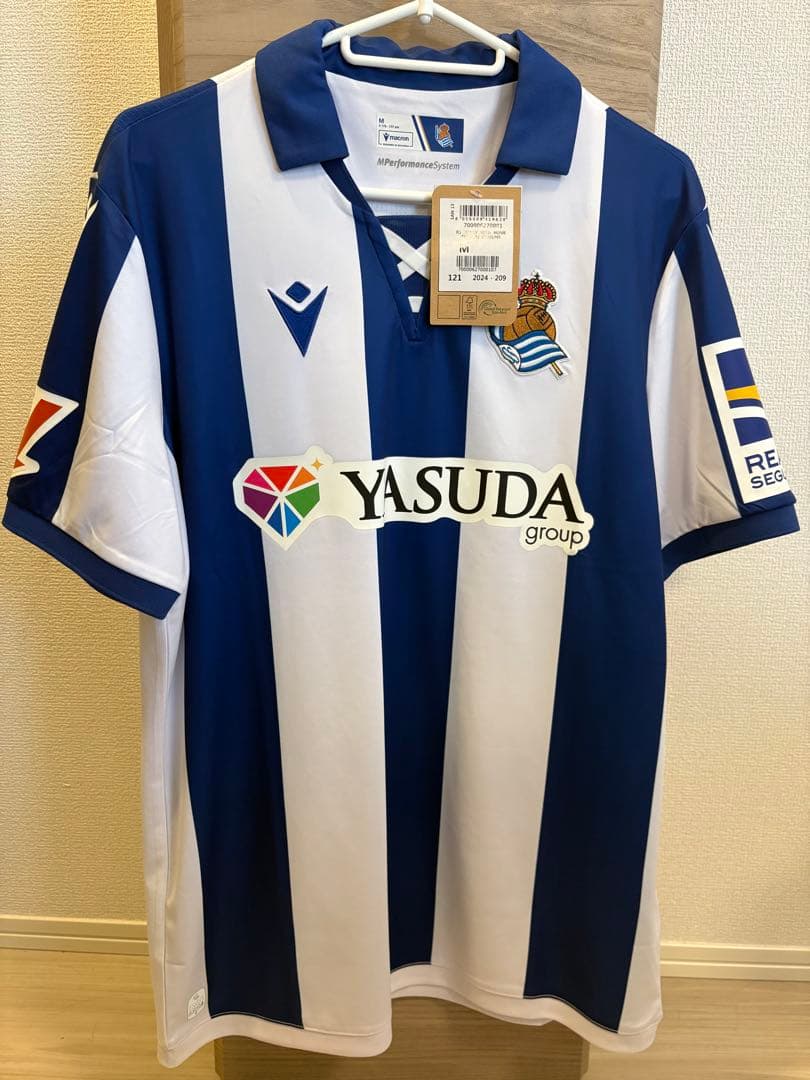 【⭐️未使用】公式 24/25 レアルソシエダ オーセンティックM TAKE 14