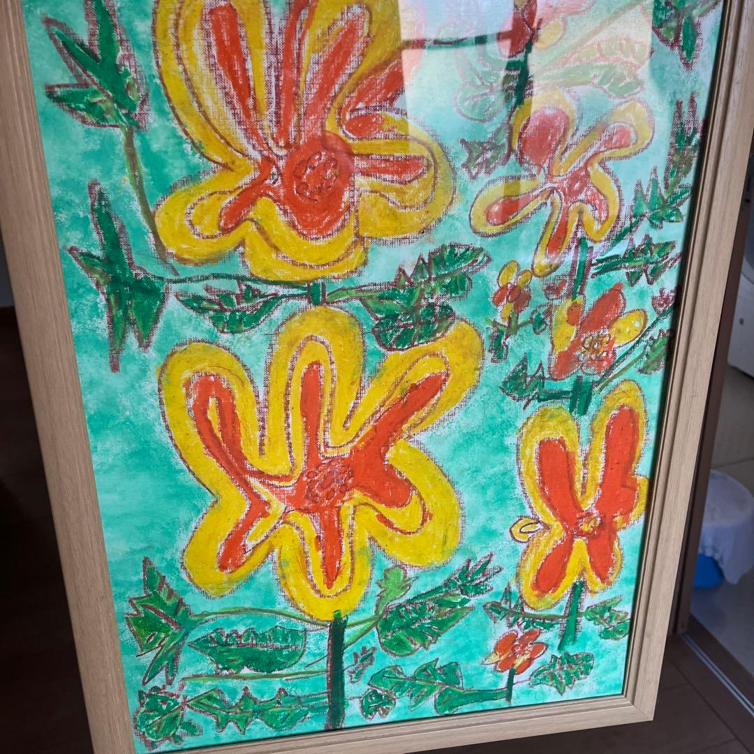 小学校の推薦された絵画　美術品