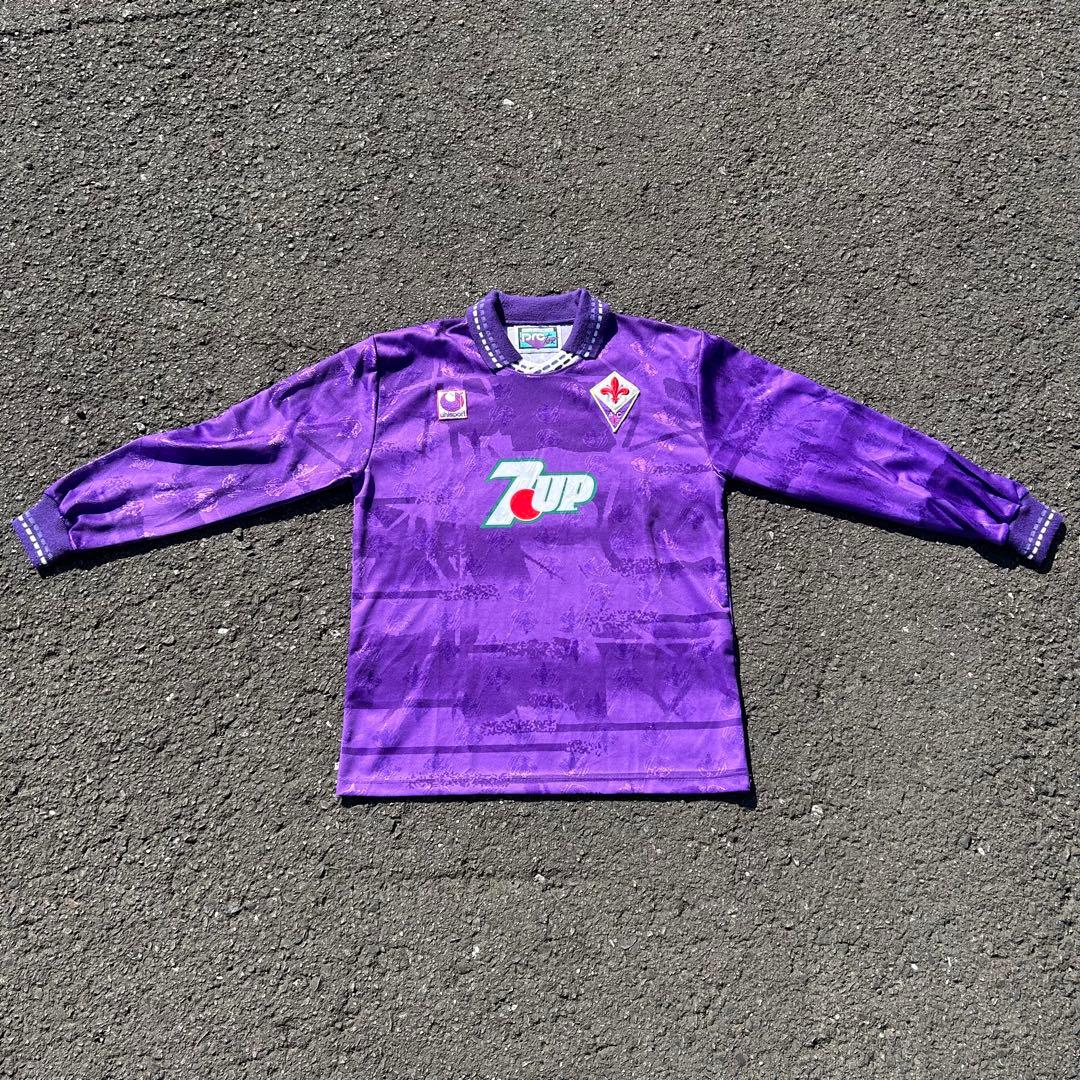 ✨激レア✨93-94フィオレンティーナ サッカーシャツ 7UP uhlsport
