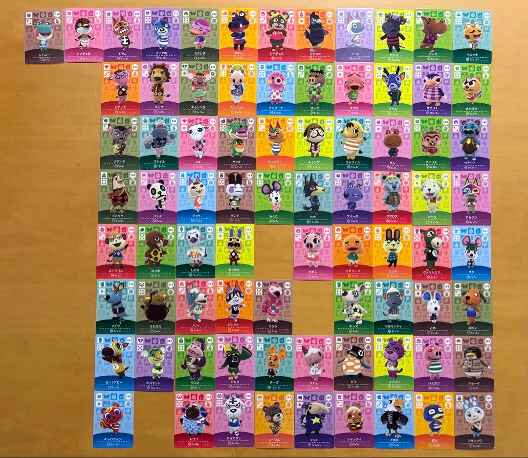 どうぶつの森 amiiboカード第3弾96枚セット未使用美品