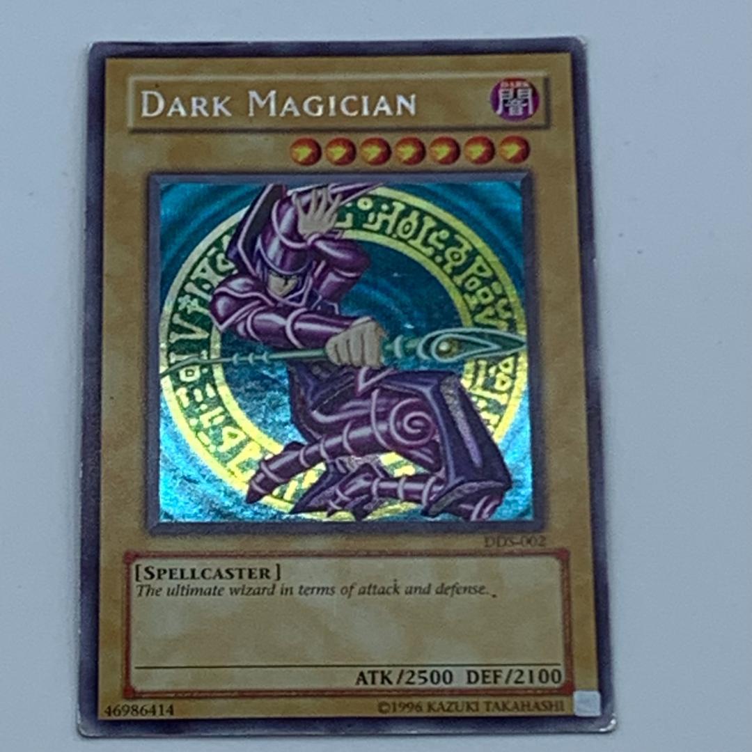 遊戯王　ブラックマジシャン　英語　DDS-002  シークレットレア