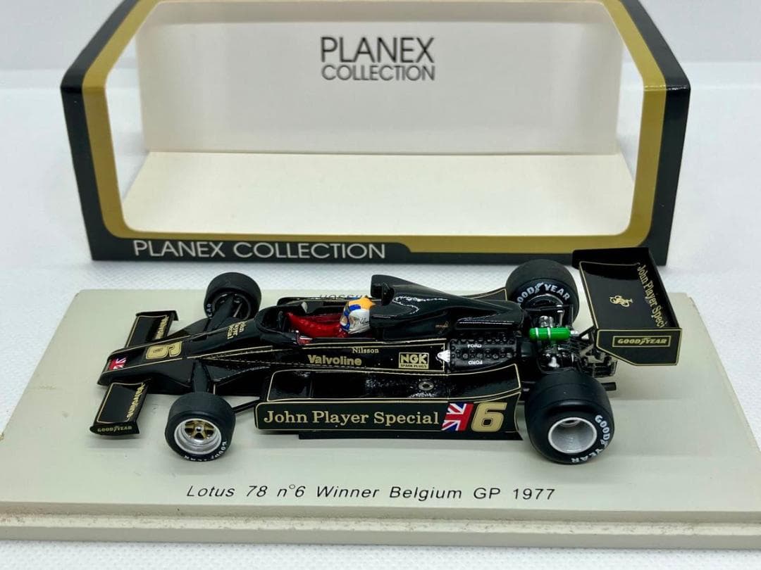 ★1/43★JPS ロータス78★G.ニルソン★1977 ベルギーGP 優勝★