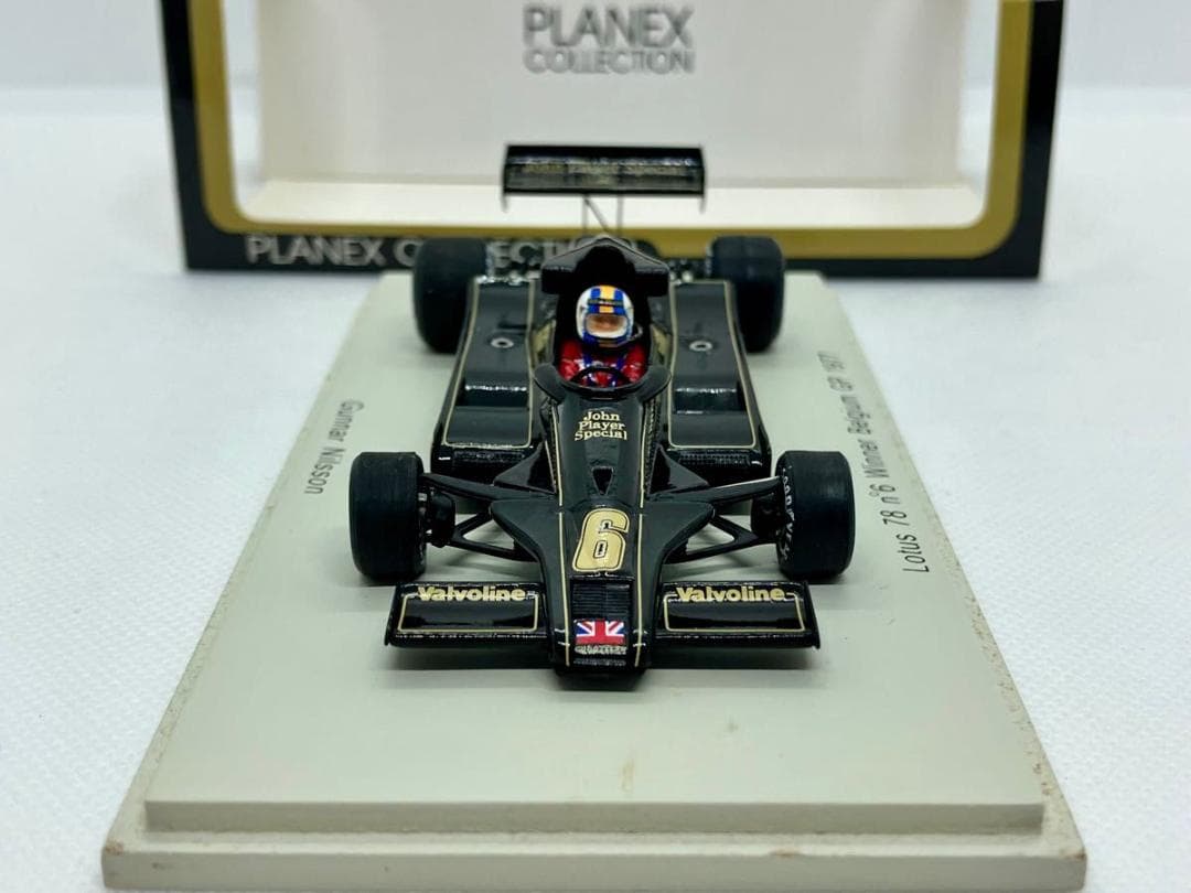 ★1/43★JPS ロータス78★G.ニルソン★1977 ベルギーGP 優勝★