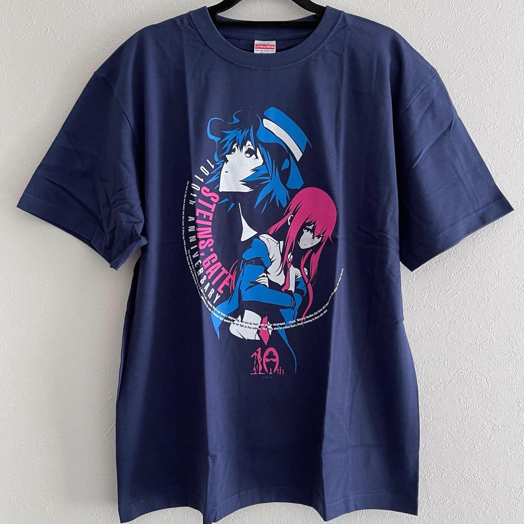 Steins Gate Tシャツ Lサイズ 漫画 アニメ 映画 ゲーム 声優