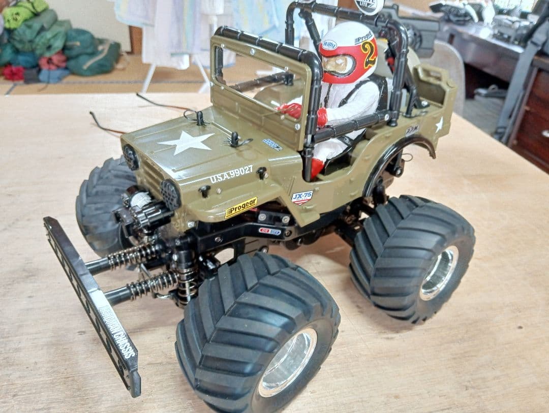 メカ付き タミヤ 電動RC ワイルドウィリー2