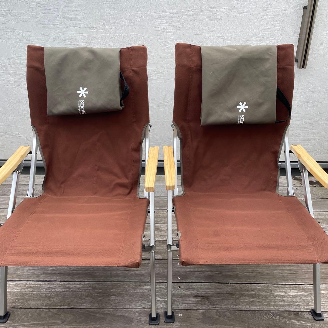 スノーピーク　ローチェア 30 ブラウン　2脚セット