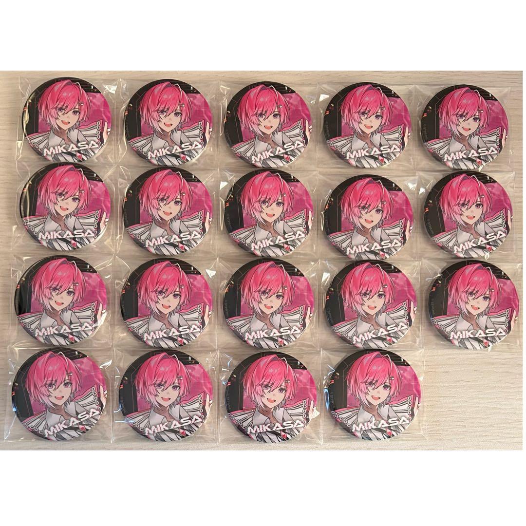 めておら みかさくん 缶バッジ