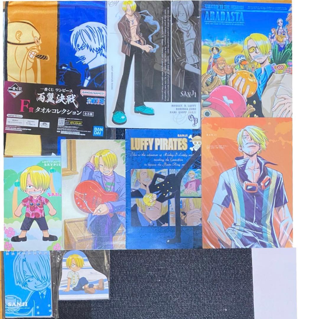 ワンピース サンジ　アラバスタ編 下敷き　ノート　メモ　レア　希少　レトロ