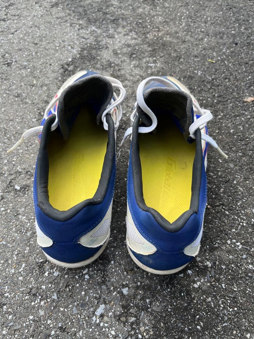 Mizuno スパイクシューズ 青/白