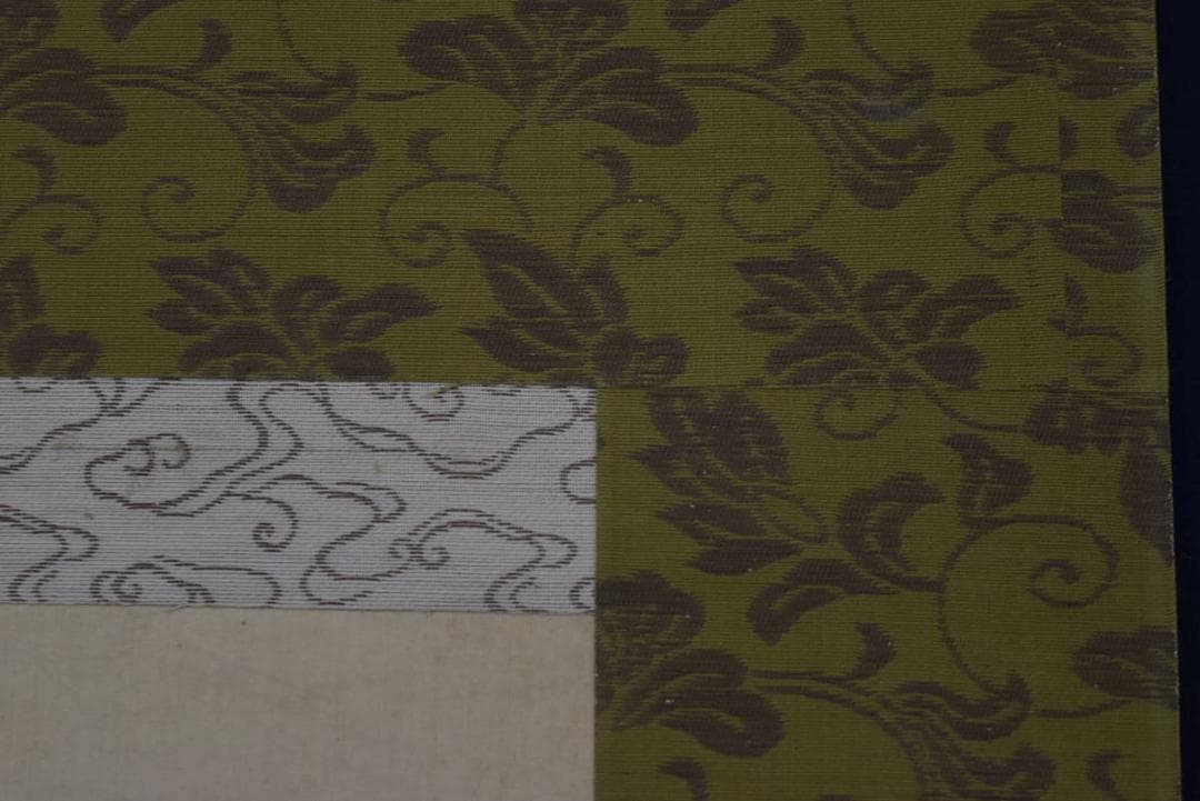 【真作】橋本雅邦/山水人物図/秋景山水図/掛軸/名家伝来/AA-233