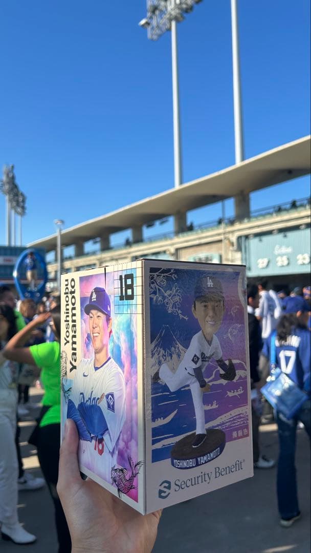 Yoshinobu Yamamoto 山本由伸 ボブルヘッド