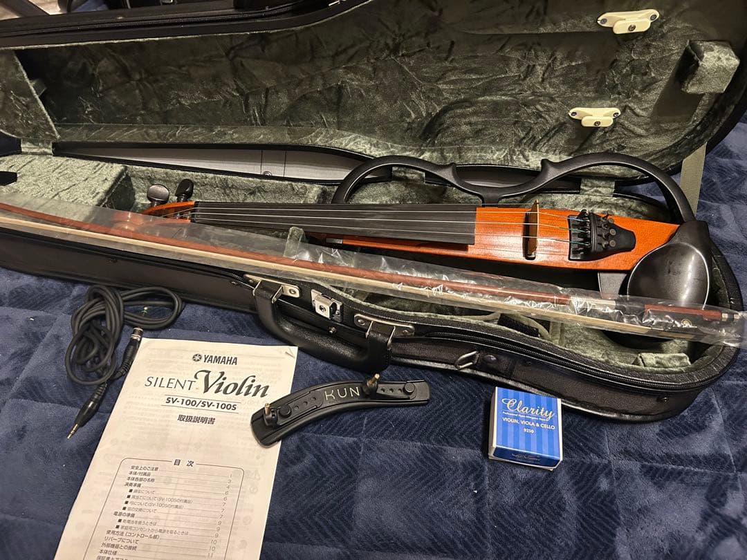 「値下」YAMAHA SV-100S ヤマハサイレントバイオリン(ヴァイオリン)