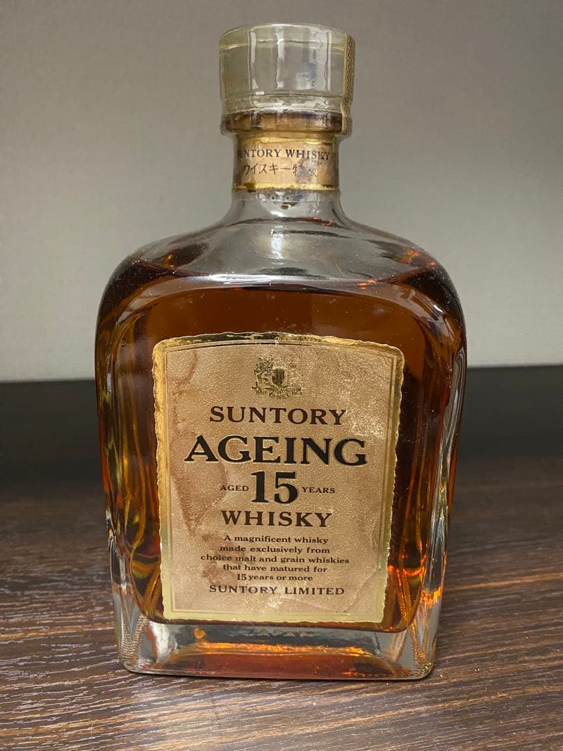 特級表示　サントリーウイスキー エイジング 15年