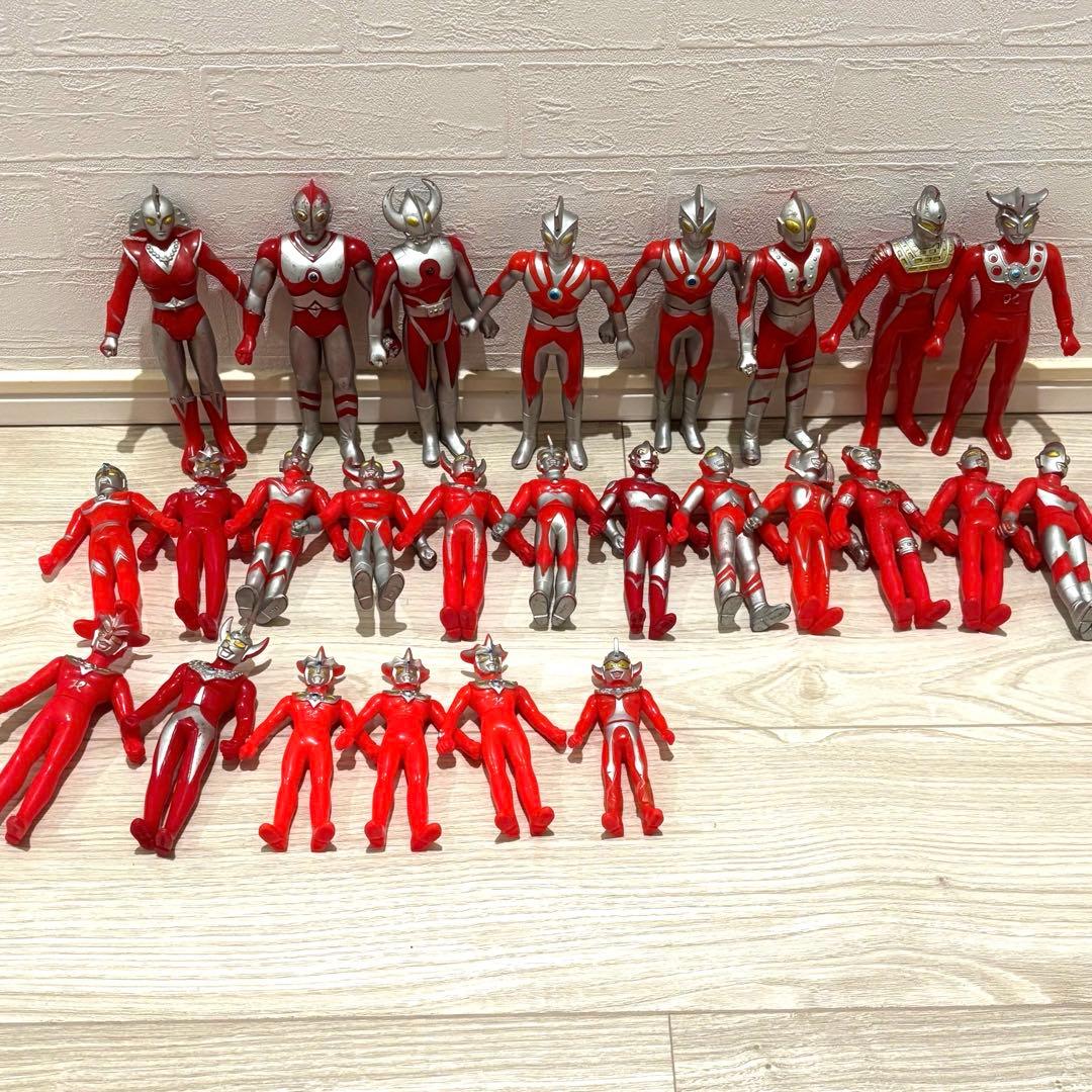 ウルトラマンシリーズ　ソフビ　年代物　日本製　まとめ売り