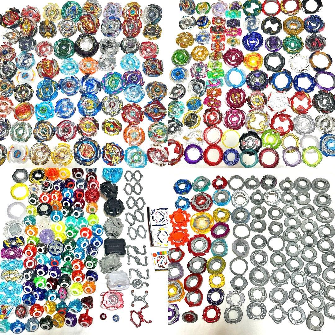 ベイブレード　まとめ売り　引退品　パーツ　340点セット