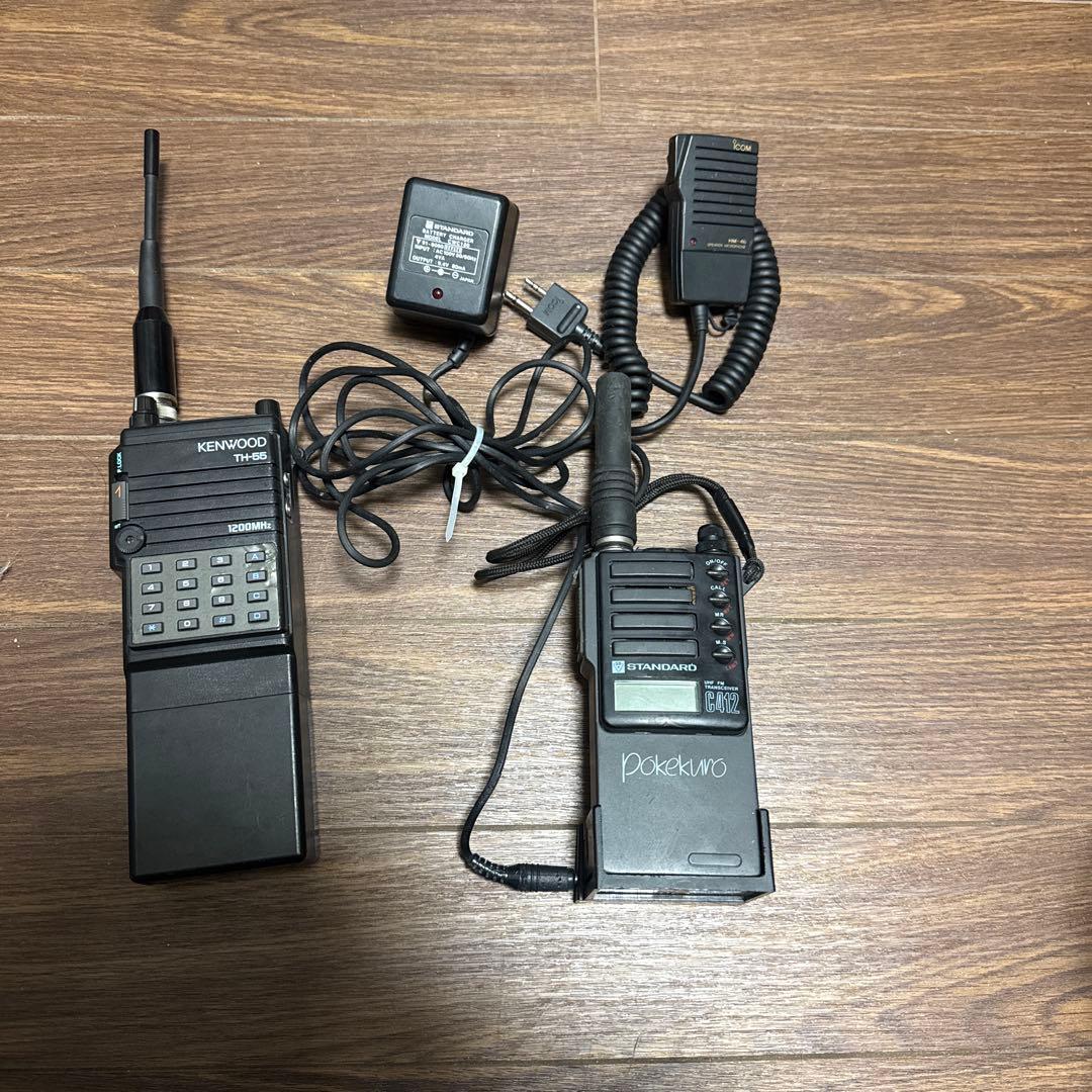 STANDARD C412 ICOM HM-46 KENWOODth-55セット