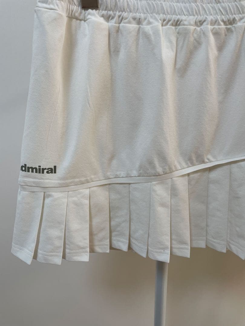 アドミラル新品⭐️アシメプリーツスコートテニスウエアゴルフウエアスポーツウエア