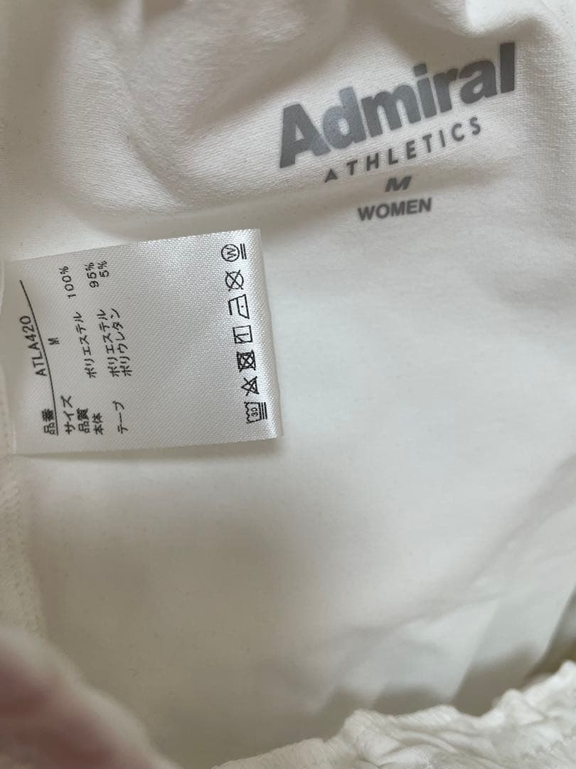 アドミラル新品⭐️アシメプリーツスコートテニスウエアゴルフウエアスポーツウエア