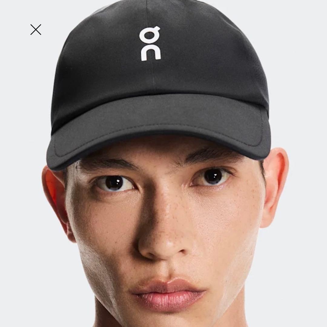 【新品】on 黒 テニス コート キャップ イガシフィオンテク オン 全豪 AO
