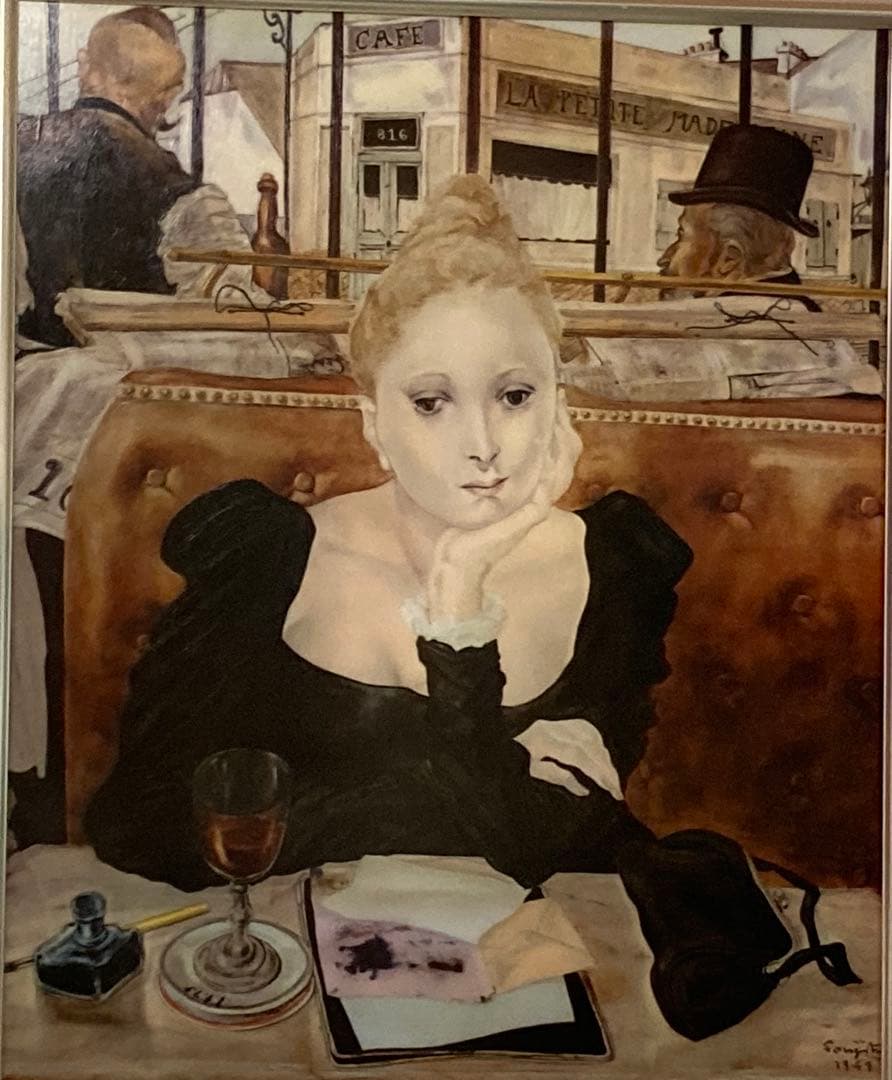 藤田嗣治/レオナール ・フジタ ( カフェ/ Cafe ) 代表作/ 複製画