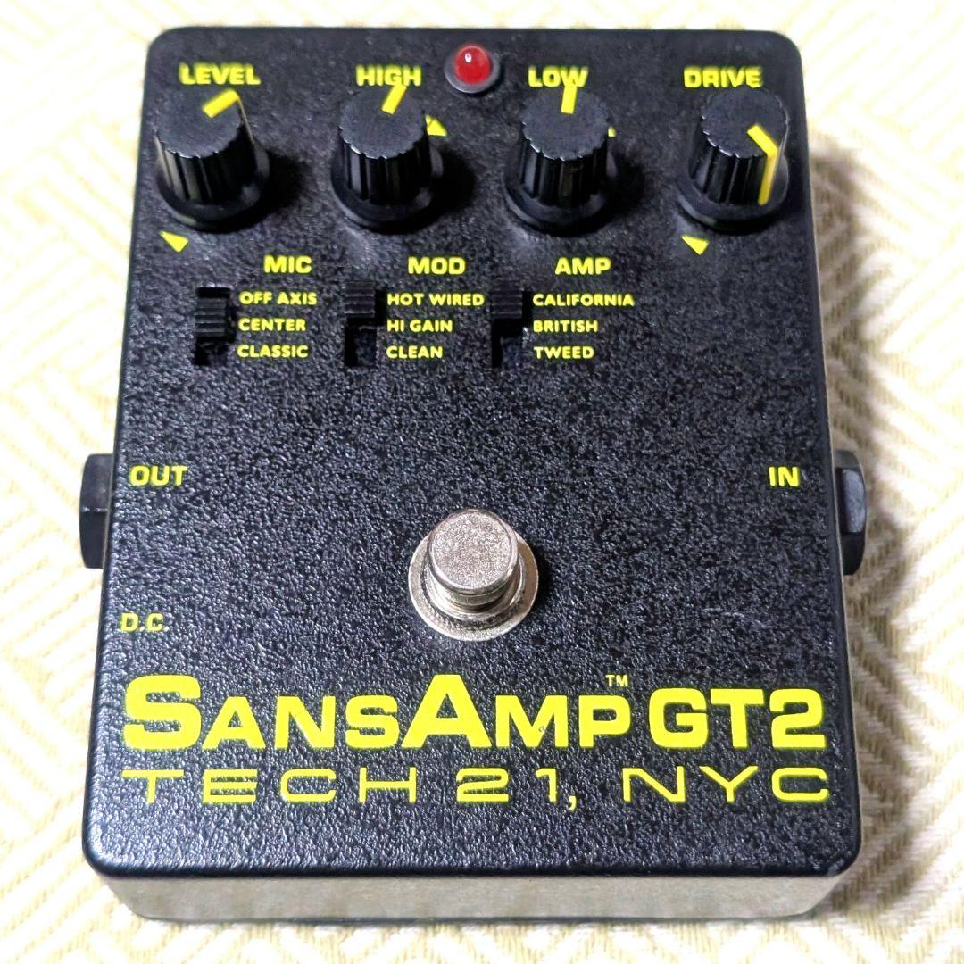 SansAmp GT2 Tech21,NYC ギターエフェクター