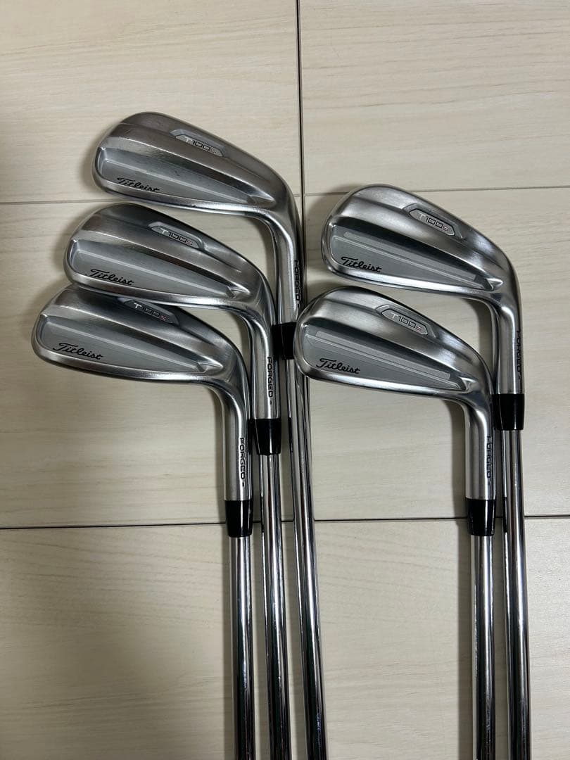 タイトリスト T100S アイアンセット 6-P 5本 モデル2021年