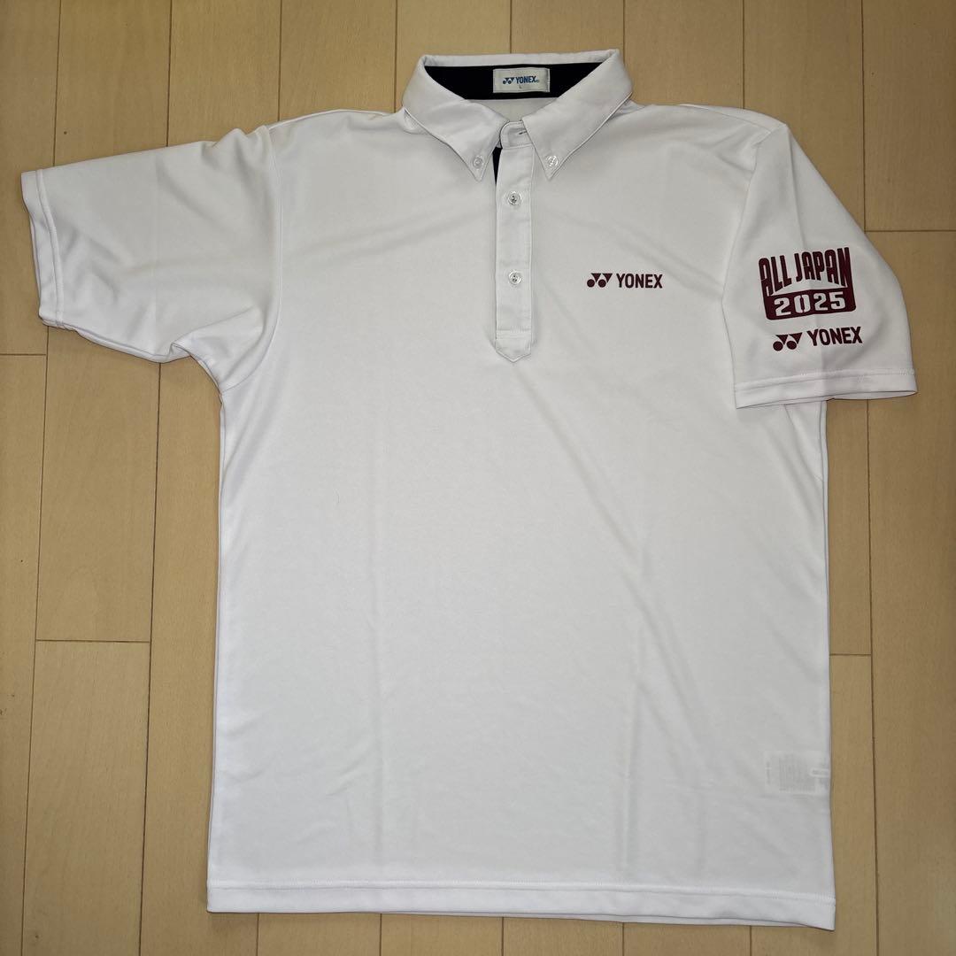 YONEX インターハイ2025 ボタンダウンシャツ L