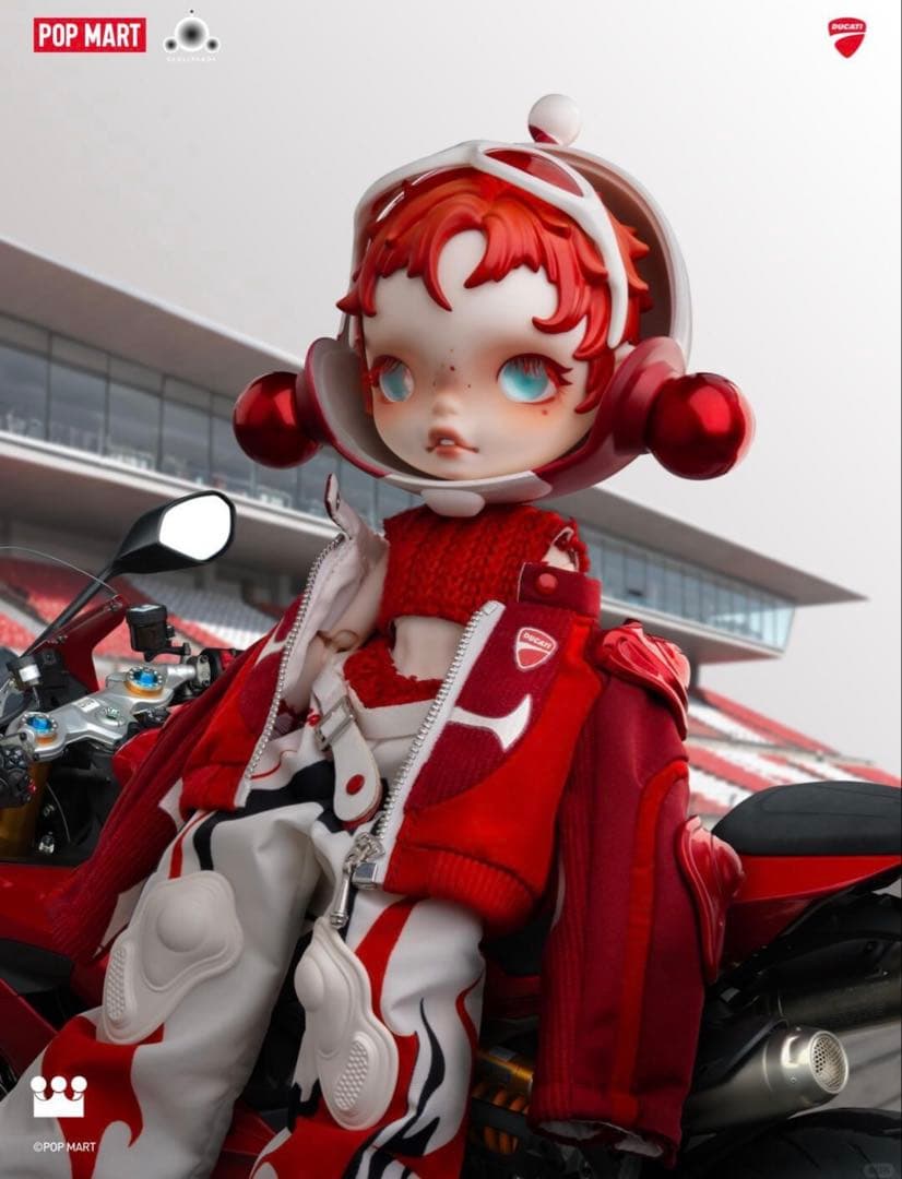 SKULLPANDA × DUCATI 1/6 Action Figure