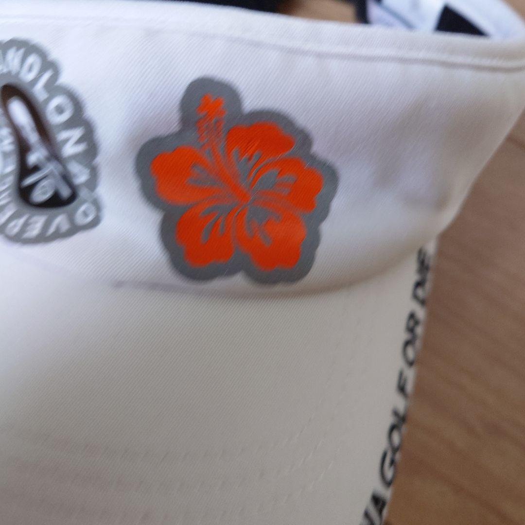 MARK AND LONA ホワイトバイザー