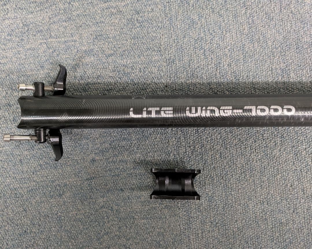 KCNC 軽量シートポスト LITE WING 7000 DAHON用Φ33.9