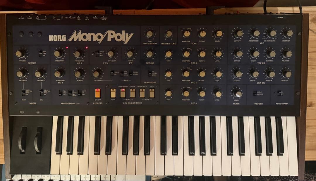 KORG MONO POLY KENTON MIDI アナログシンセ