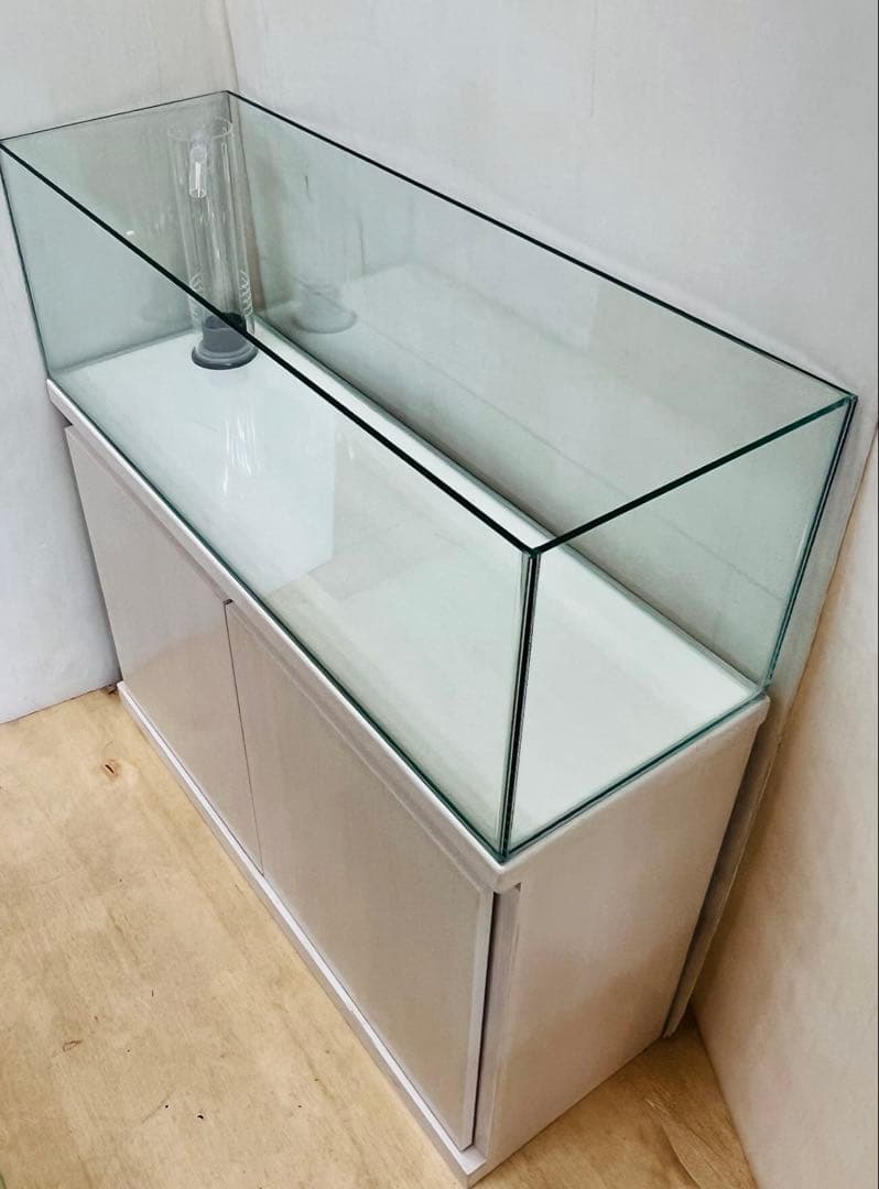 ラスト1セット　900×300×300オールガラスオーバーフロー水槽 セット
