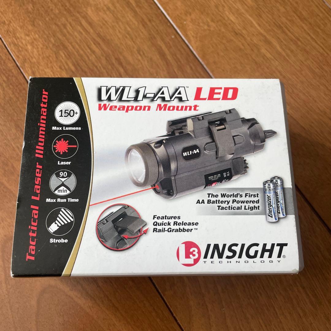 実物　L3 インサイト　WL1-AA LED 武器マウントライト