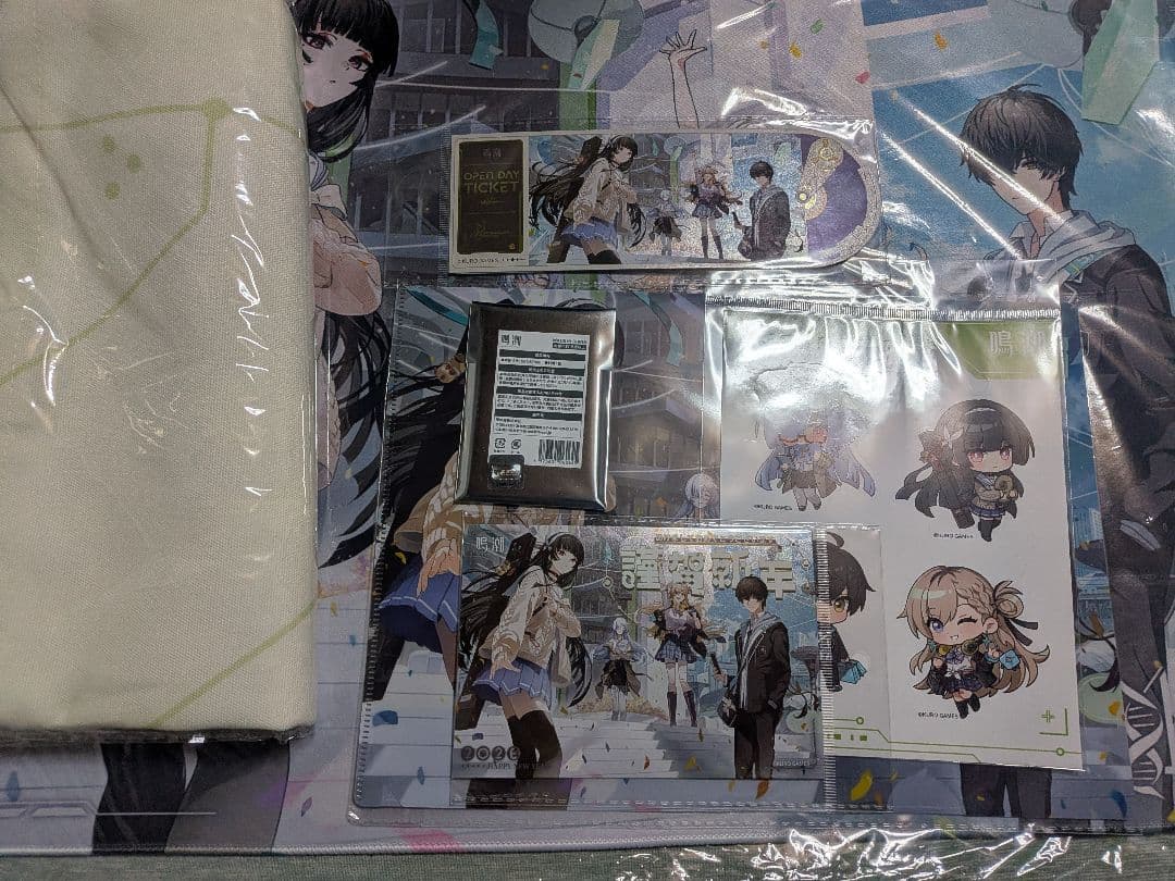 鳴潮 コミケ C107 デスクマット レジャーバッグ おみくじ　特典