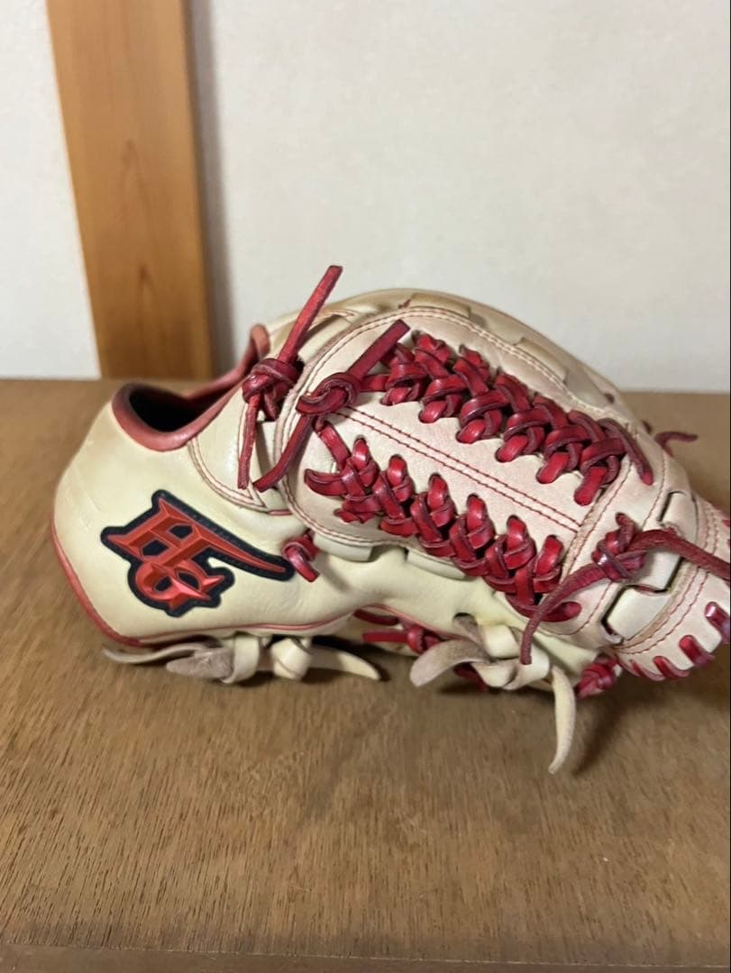 限定 軟式 カラー グラブ 己極 内野 オールラウンド