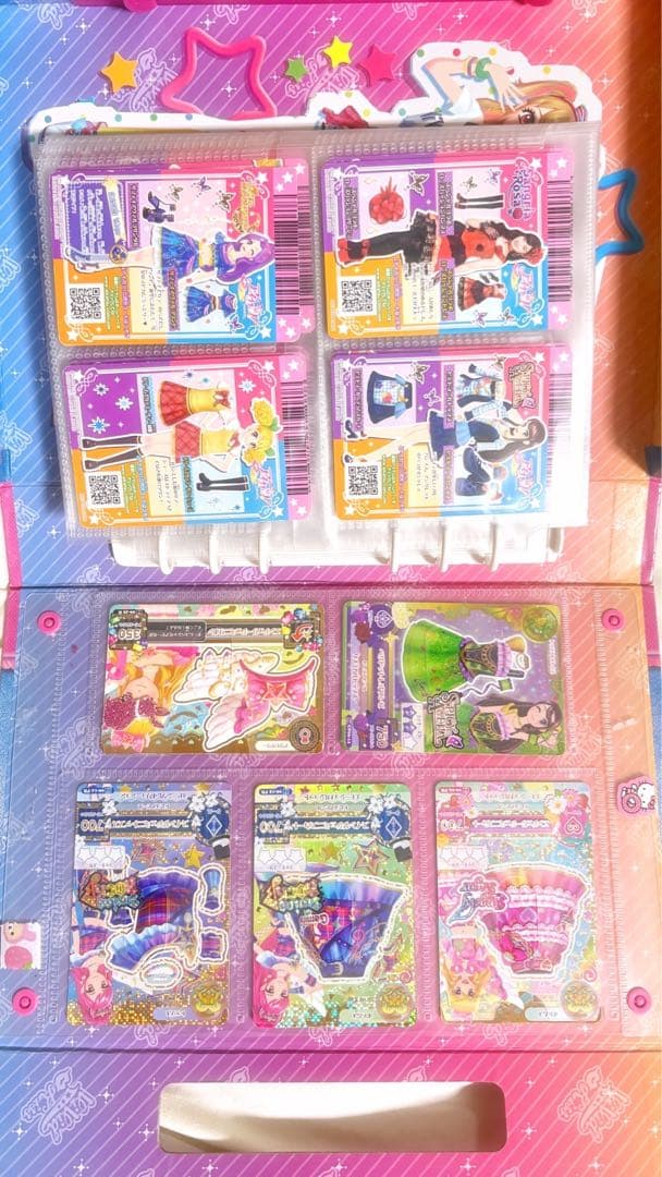 アイカツカードセット 81枚とケース付き