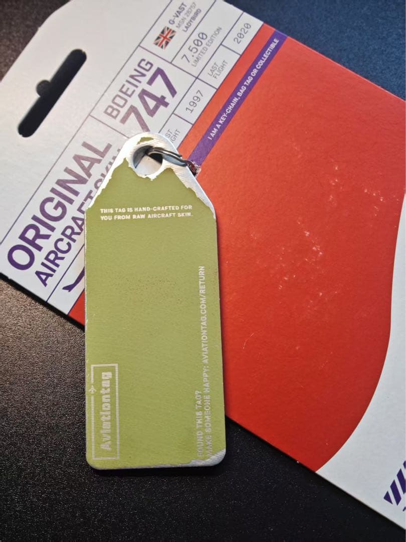 ヴァージンアトランティック航空 Aviationtag ボーイング747-400