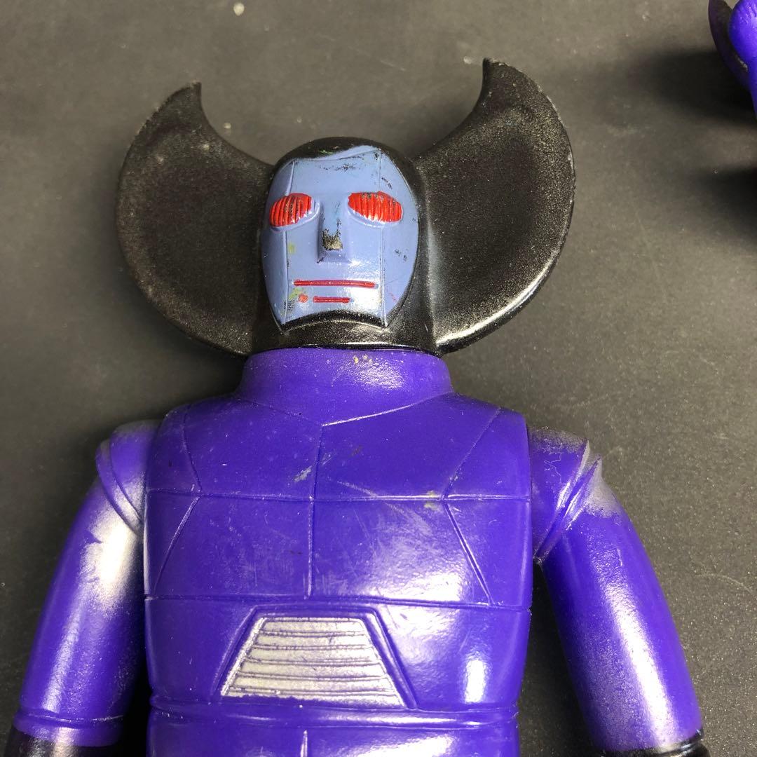 バビル2世　ポセイドンソフビ2体セット ポピー　当時物