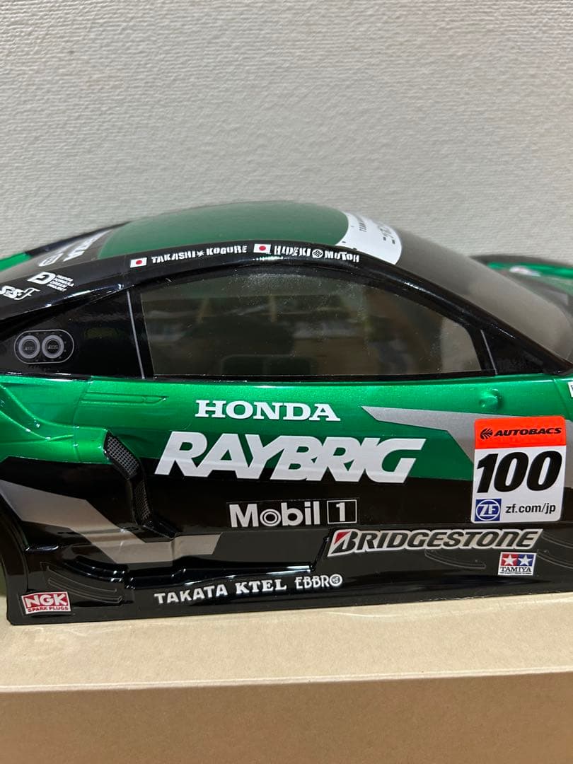 タミヤ　RAYBRIG NSX CONCEPT-GT RCカー 1/10用ボディ