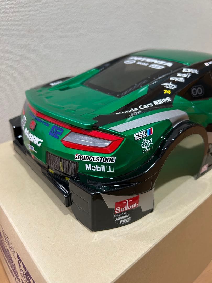 タミヤ　RAYBRIG NSX CONCEPT-GT RCカー 1/10用ボディ